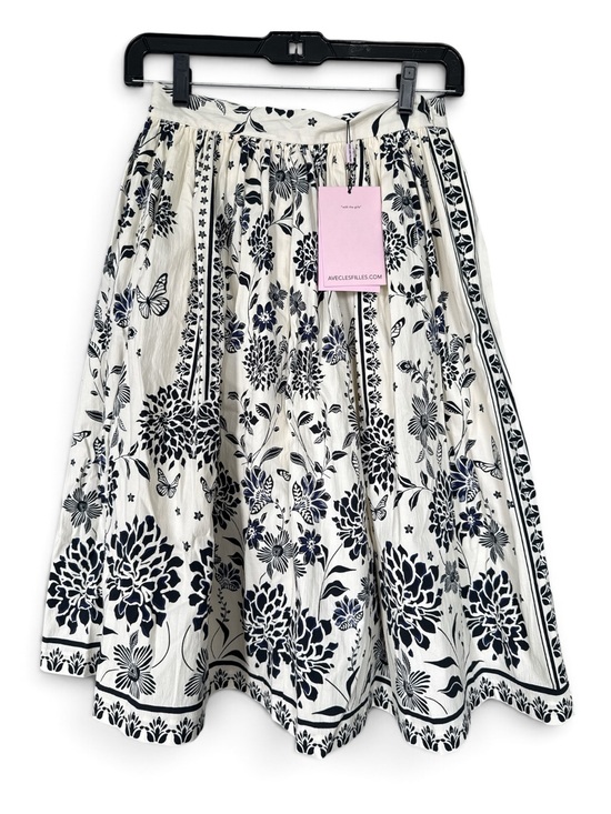Anthropologie Dresses & Skirts - NWT Anthropologie Avec Les Filles Floral Cotton Midi A-line Flare Skirt XS